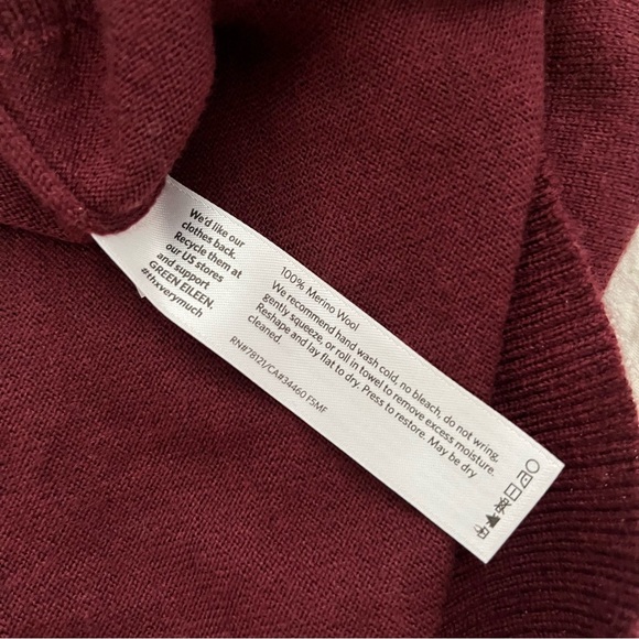 Eileen Fisher Merino Wool Pullover Sweater - Picture 6 of 6